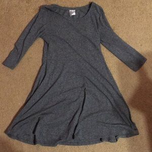 Grey Skater Dress